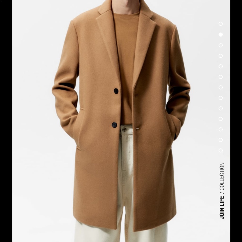 Zara Men Tretch Coat size XL